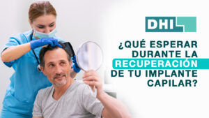 ¿Qué esperar durante la recuperación de tu implante capilar?