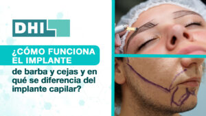 Implante de barba y cejas